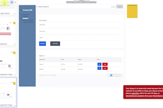 design wireframes of your project using balsamiq