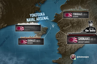 make a historical map animation for documentaries