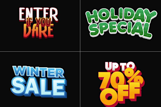create custom playful typography and text animation