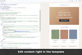 code your figma email design into responsive HTML for klaviyo