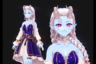 design live2d vtuber model nsfw anime vtuber rigging vtube studio vbridger