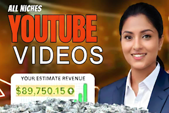 do professional faceless video edits for youtube and shorts
