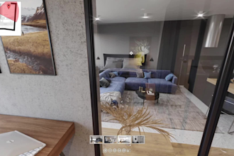 render photorealistic 360 panorama walkthrough 3d virtual interior tours for VR
