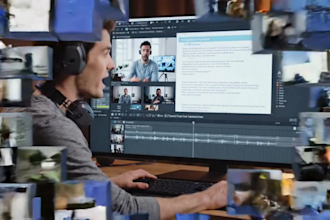 do online course video editing, elearning video production canva editing for lms