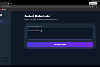 deploy a ready made react ai content engine