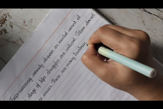 write beautiful, authentic handwritten letters, notes, or cards