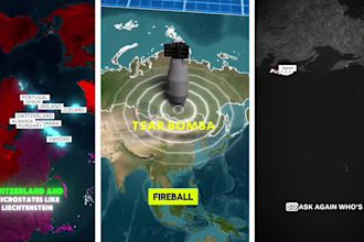create vox like animated maps for your documentaries or videos