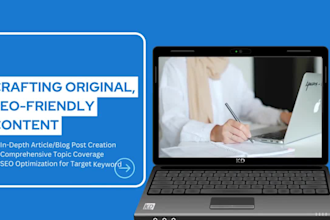 write blog posts with semantic research and SEO optimization