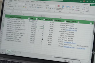 be your virtual assistant for real estate data entry and property research