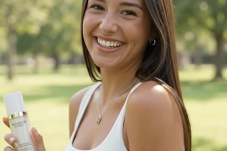 realistic british spokesperson ugc videos presenter for your brand and product