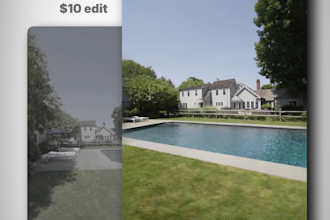 create a cinematic real estate video with speed ramps