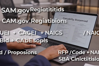 do sam gov registration, 8a, uei, cage code, sba certification and bid proposals