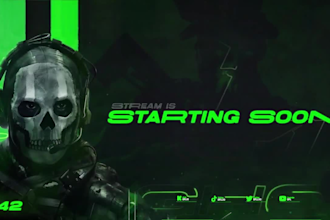design a professional twitch package and logo