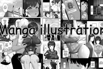 draw anime manga nsfw manga comic pages edit manga illustration webtoon pages