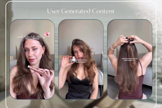 create ugc videos for skincare, haircare and cosmetics brand