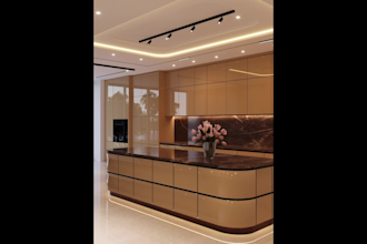 create photorealistic 3d kitchen interior renderings