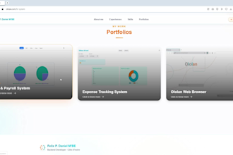 create a modern website for you