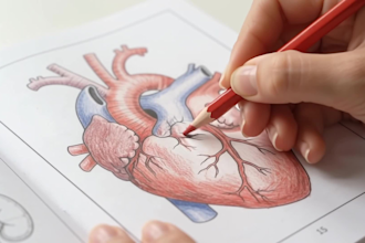 create a custom human anatomy coloring book