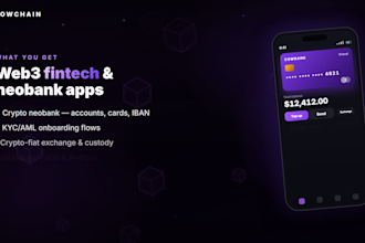 build a web3 fintech app or crypto neobank with kyc