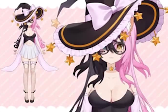 create fursona vrchat furry avater furry nsfw model live2d vtuber 3d model