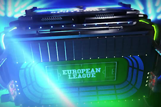 build stadium led or billboard loopable video ads stadium ads 3d football arena