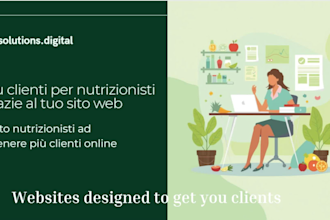 design a moder website for small business and professionals