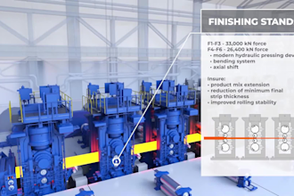 create 3d industrial machinery manufacturing process and technical animation
