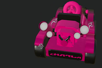 do a 3d model for vehicles for a game