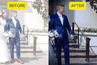 rescue and enhance difficult wedding video footage