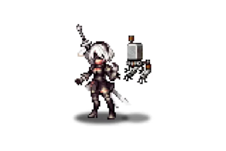 pixel game art character animation 2d sprite sheet retro pixel game art assets