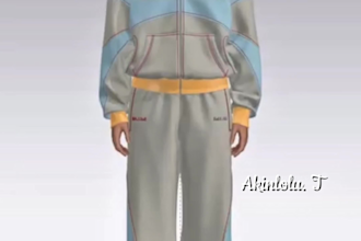 create a cinematic 3d fashion lookbook animation for your brand