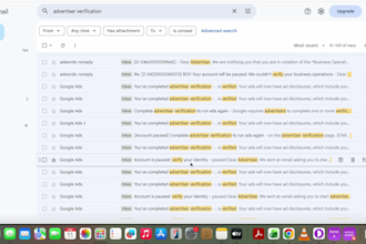 do google ads advertiser verification of complex accounts