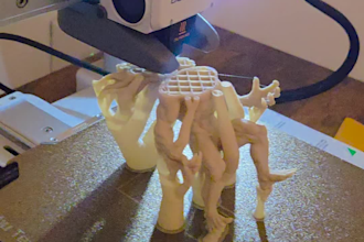 design a custom fantasy miniature for 3d printing or printed