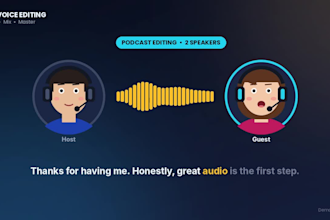 edit and clean up your voiceover, podcast or youtube audio