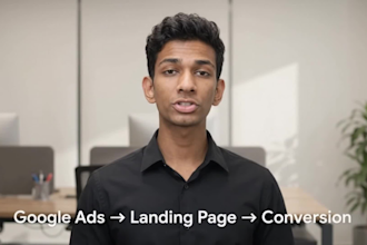 build your ppc ads, landing page and video ad funnel for small business