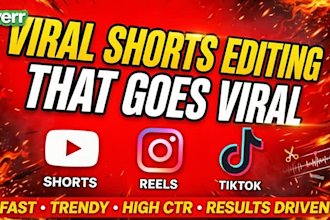 edit viral shorts, reels and tiktok with animated captions