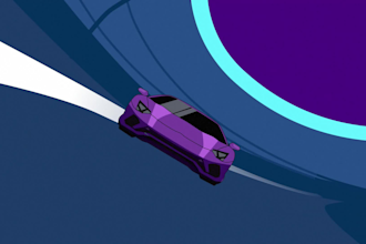 make a 2d cartoon animation video