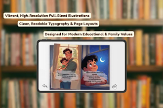 design values based and character building storybook layout