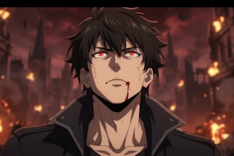 ai anime trailer animation anime fight scene 2d animation ai anime manga trailer