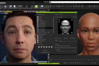 arkit 52 blendshapes, facial rig and live link face mocap for your 3d character