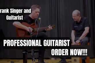 be guitarist, studio session guitarist electric and acoustic guitar solo tracks