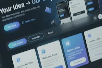 create a modern responsive frontend website