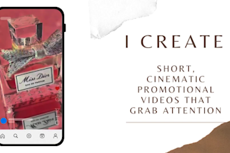 create 30 to 60 second professional video ad for your brand