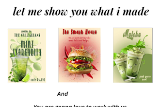 design professional and eye catching posters and packagings