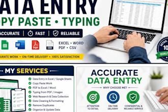 provide data conversion, entry accuracy perfectly