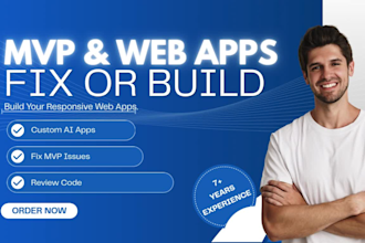 optimize ai app, fix mvp issues, review code, launch support in 72h