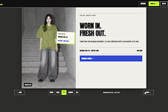 design and build a bold website
