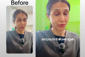 do professional video editing
