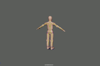 rig 3d cartoon characters with ik and fk controls
