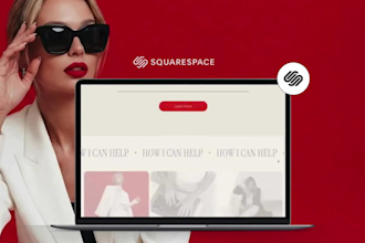 design german squarespace website for executive coaches, leadership consultants